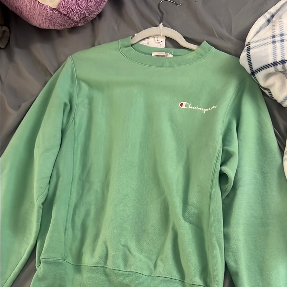 Champion Green Crew Neck Sweater